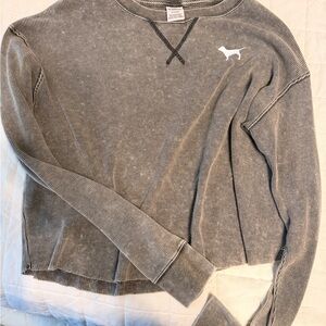 Victoria's Secret Charcoal Crewneck Sweater